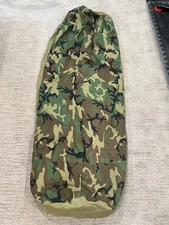 Bivvy Sleeping Bag Cover Woodland M81