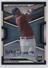 2023 Panini Elite Extra Edition Signatures Braylin Morel #103 Auto im4