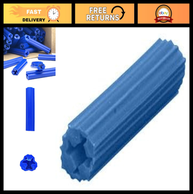#ad #ad 5 16quot; Hole 1 1 2quot; Length Plastic Screw Anchors 100 Pack for Heavy Duty Use $35.99