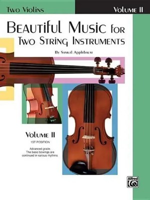 Samuel Applebaum | Beautiful Music for Two String Instruments Book II | Buch