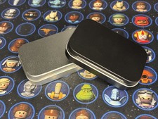 Lego Pocket Fig Case Black and Silver