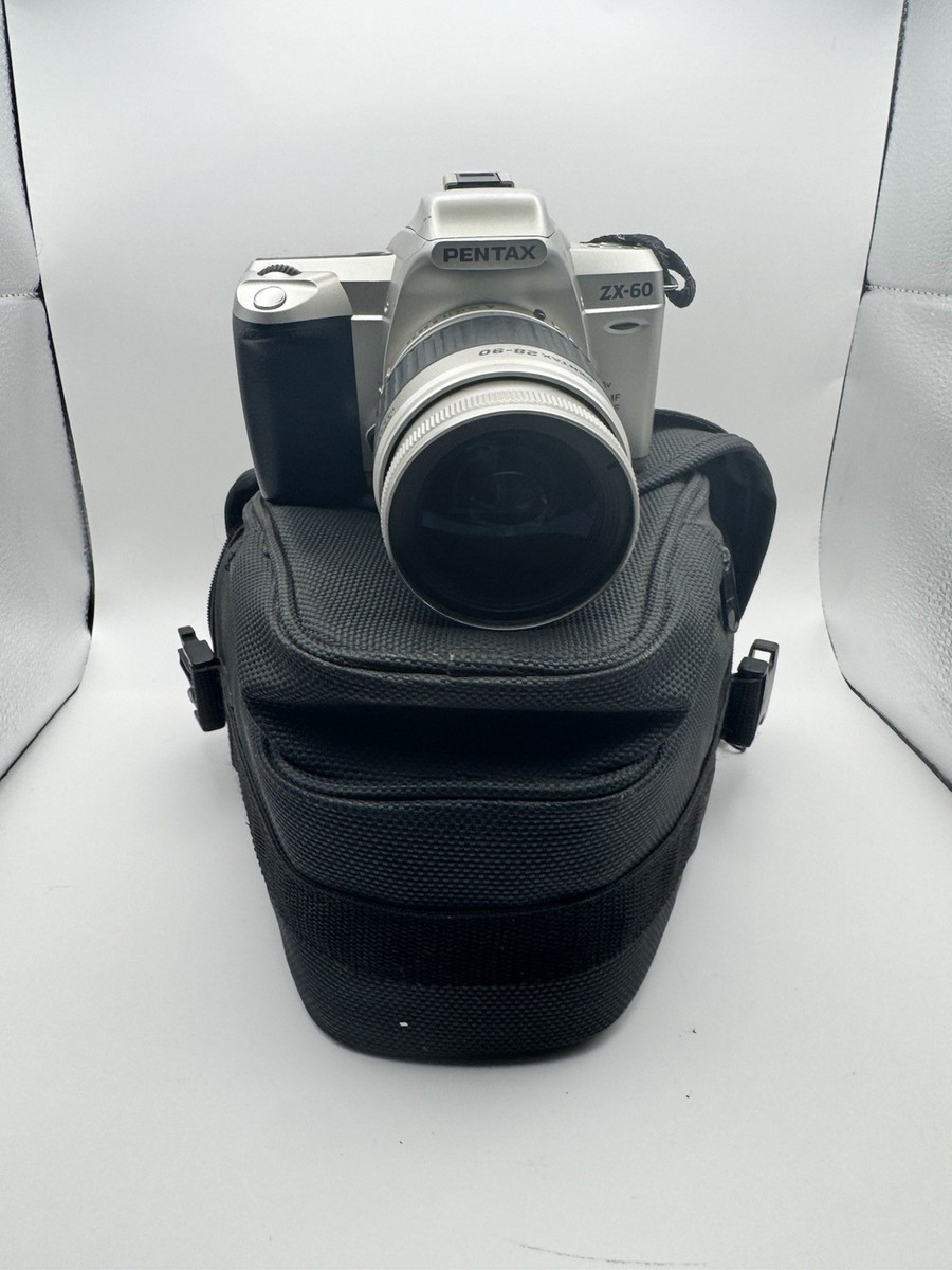 PENTAX ZX-60 35mm SLR Film Camera 28-90mm Lens Built-in Flash w