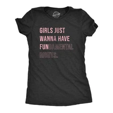 Womens Girls Just Wanna Have Fundamental Rights T Shirt Pro Choice Support