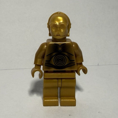 LEGO Star Wars C-3PO Gold Minifigure sw0001 Plastic Retired MPN 3001