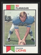 Ed Flanagan Lions 1962 Topps Football Card #471