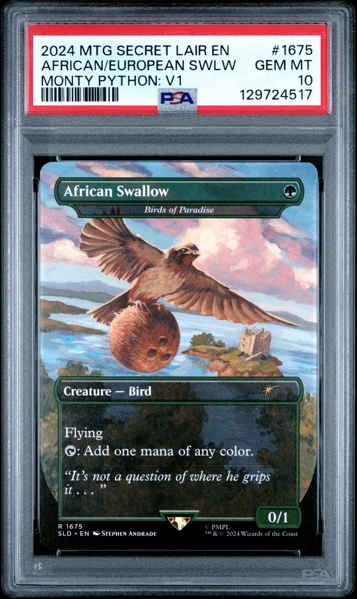 2024 MTG SECRET LAIR DROP #1675 AFRICAN SWALLOW/EUROPEAN SWALLOW