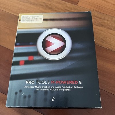 Digidesign Pro Tools M-Powered 8 Audio Software DAW Windows Mac with key