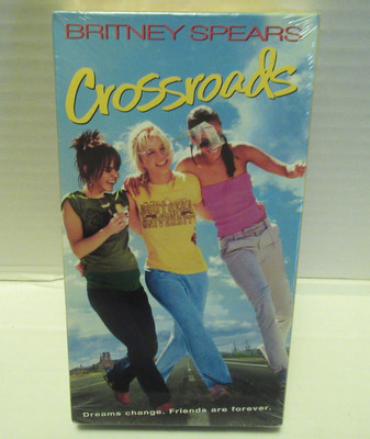 NEW! Crossroads VHS Tape Britney Spears Anton Mount Zoe Saldana Taryn Manning