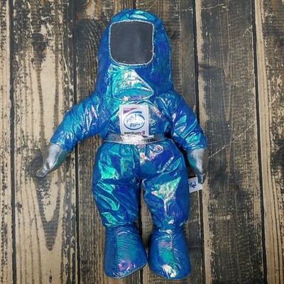 Vintage 1997 Intel Pentium II MMX 13'' Bunny People Doll BLUE Metallic Colored
