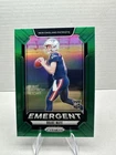 2024 Panini Prizm - Emergent Drake Maye #4 Green Prizm (RC)