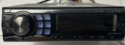 Alpine Car Radio CD MP3 WMA AAC HD Sat Ai-NET Ready CDA-9883 *Tested*