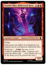 Wonder Man, Hollywood Hero - 0160 - Marvel Super Heroes MSH - MTG NM/M