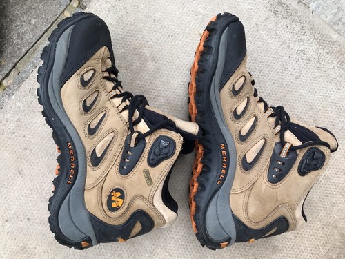 Merrell Hiking Shoes UK 8.5 Brown Reflex Mid Gore-tex - Picture 2 of 8