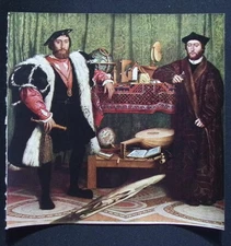 The Ambassadors – Hans Holbein the Younger – National Gallery Vintage Print