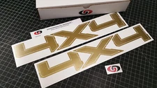 4x4 Decals (2pk) Off Road Bedside Fender Stickers Fits 2009-2014 F150 F250 F350