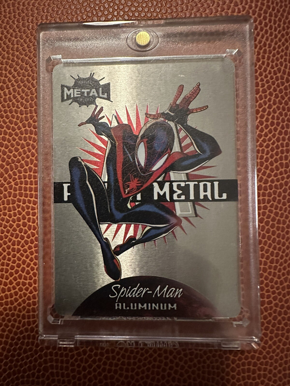 2022 Marvel Metal Universe Spider-Man Miles Morales Planet Metal