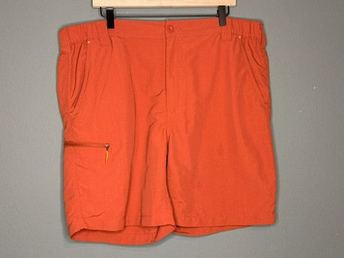 Orvis Men's XL Jackson Stretch Quick-Dry Shorts Burnt Orange