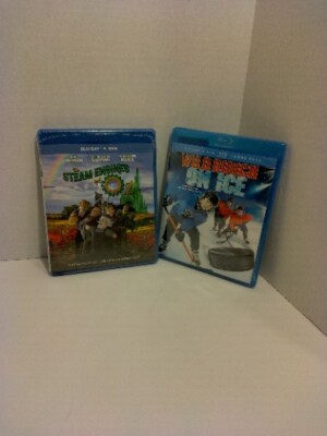 THE STEAM ENGINES OF OZ & Wild Bunch On Ice-New Blu-ray + DVD Sealed 
