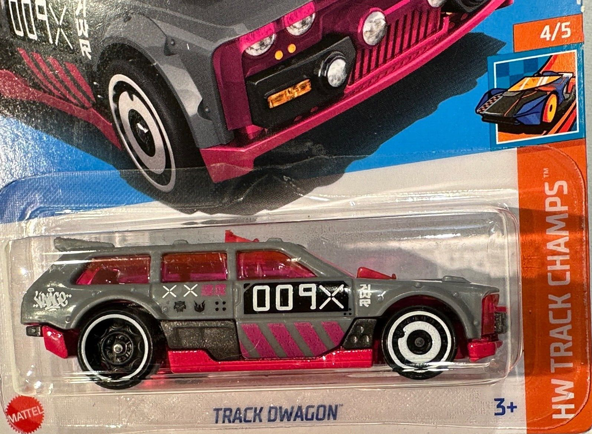2024 🔥HOT WHEELS, TRACK DWAGON 4/5 HW TRACK CHAMPS #189/250 LETS