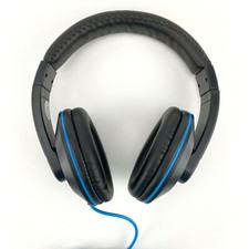 Rudeboyz Headphones RB Black Blue Audio Ear Cup Made In China Free Shipping