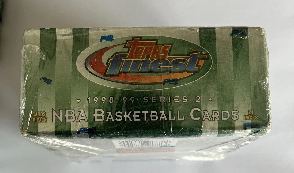 1998-99 Topps Finest NBA Basketball Series 2 - 24 Pack Box - Kobe - Image 3 of 4
