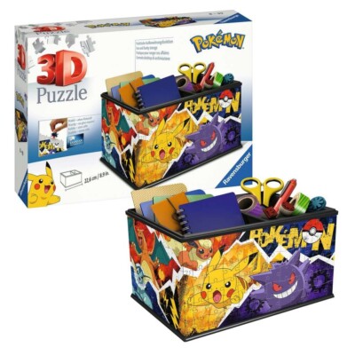 Ravensburger 3D Puzzle 11546 Aufbewahrungsbox Pokemon 8+ 216 Teile