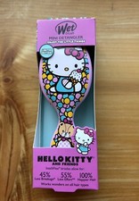 New Hello Kitty Wet Brush Mini Detangler, Limited Edition, Bubblegum Travel Fun