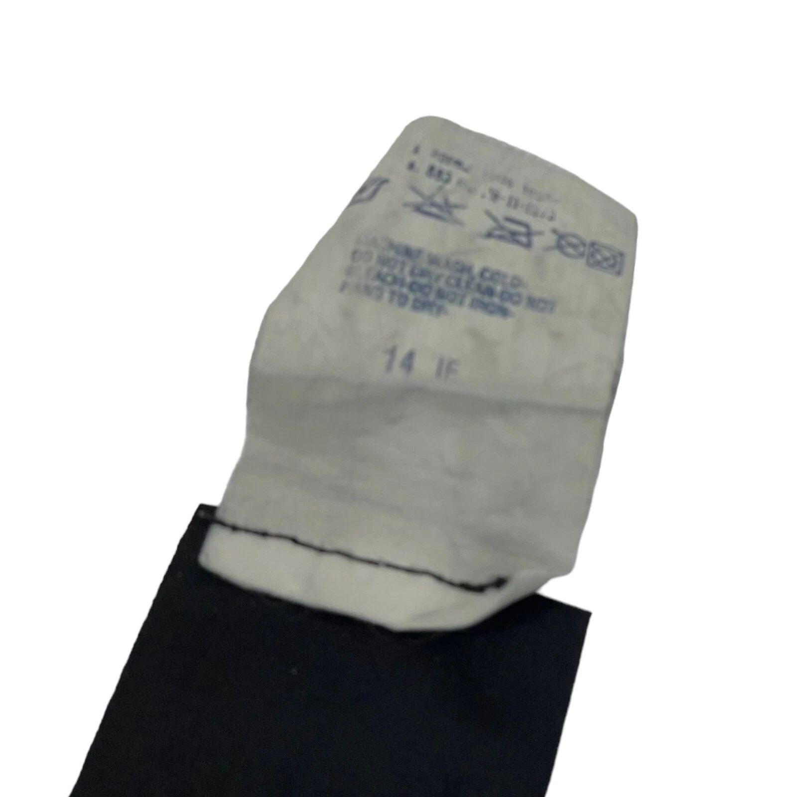 Abito vintage Versace Jeans Couture slim nero con brillantini donna XS