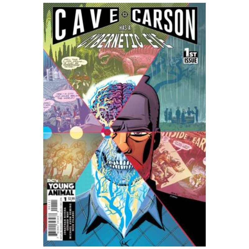 Cave Carson Has a Cybernetic Eye #1 in Near Mint condition. DC comics [f&