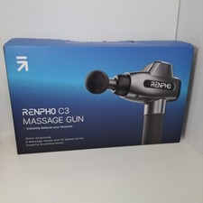 Renpho C3 Massage Gun 10mm Amplitude 6 Massage Heads 20 Levels