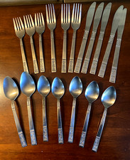 Floral Flatware LIFETIME CUTLERY Forks Spoons...