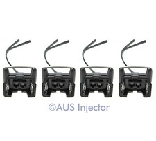 Set Of 4 Fuel Injector Connector Pigtails Fit Bosch Ev1 Jetronic Ev1f-4