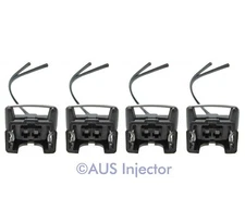 Set of 4 Fuel Injector Connector Pigtails fit Bosch EV1 Jetronic [EV1F-4]