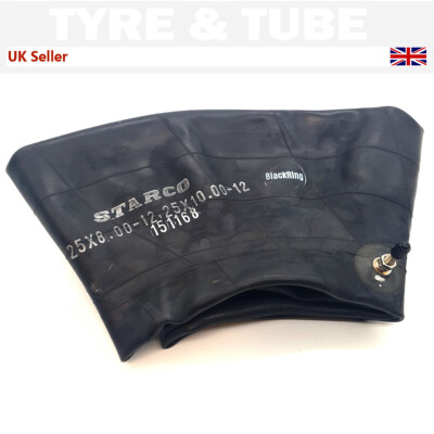 25x10,00-12 Innenrohr TR6 gerades Metallventil 25 x 10,00 - 12 1000