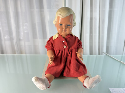 Poupée D'artiste Collectionneur En Celluloïd – 48 Cm – Voir Photos Pour état