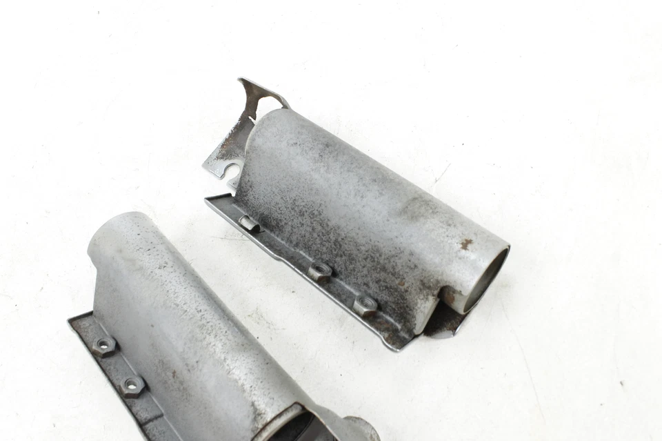 76-78 HONDA CB750A FRONT LEFT RIGHT FORK GUARDS SHIELDS COVERS 51602-393-000 - Image 4 of 4