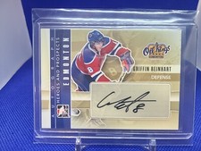 2011-12 ITG Heroes And Prospects CHL Auto Griffin Reinhart Edmonton Oil Kings 