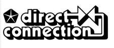 Direct Connection Vinyl Decal Many Sizes Colors - Free Shipping