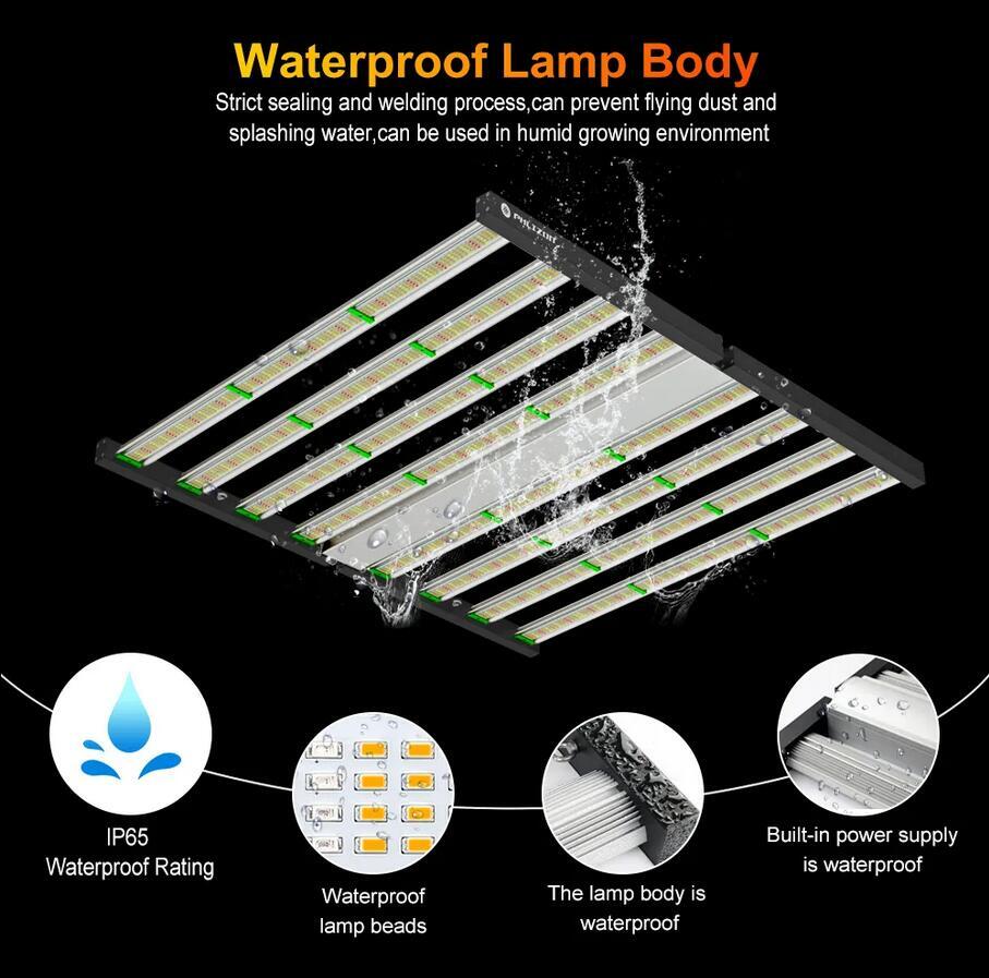 PHLIZON FD9600 1000W Dimmable LED Commercial Indoor Grow Light Full