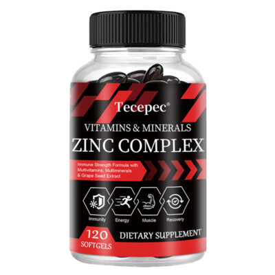 Vitamins & Minerals Zinc Complex , MultiVitamins, Multiminerals & Grape Seed