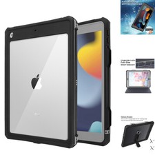 For iPad 7th 8th 9th Gen 10.2" Case Waterproof Shockproof Heavy Duty Stand Cover