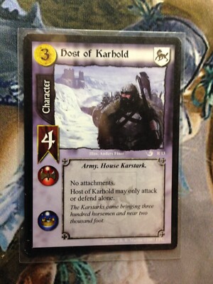 A Game of Thrones - Ice & Fire ''Host of Karhold'' R13   X1