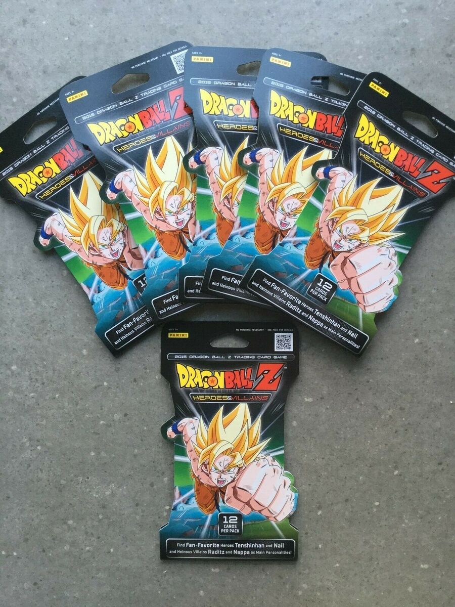  DBZ Dragonball Z 2015 Panini TCG Card Game - Movie Collection  Booster Box - 24 packs/12 Cards : Toys & Games