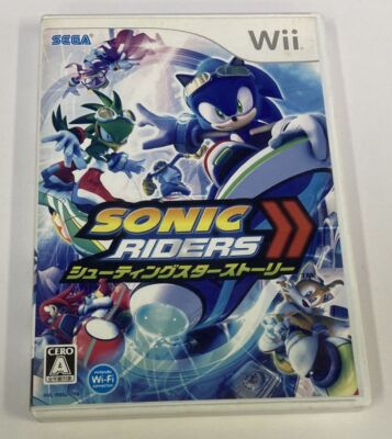 Nintendo Wii Sonic Riders: Shooting Star Story Japan Ver w/ Box & Manual 3718 SP
