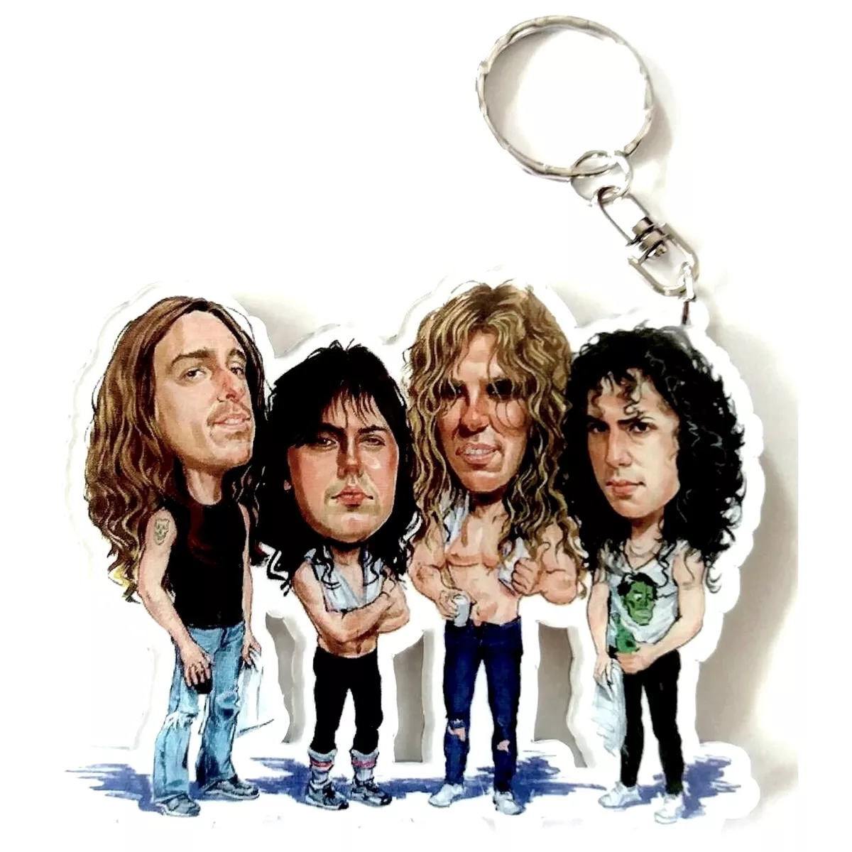Metallica Keychain Acrylic Acrylic Keychain Llaveros Acrylic