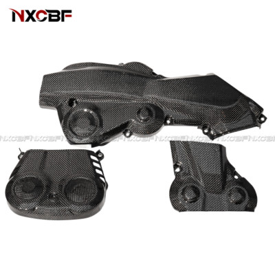 For 2019-2025 Ducati Hypermotard 950 Carbon Fiber Side Cam Belt Cover Fairing