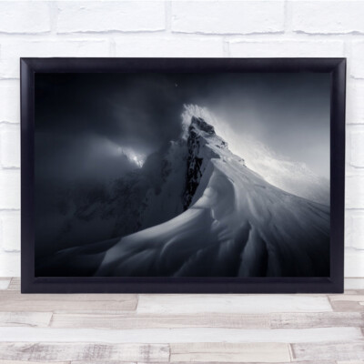 Krone der hohen Tatra Landschaft Gipfel Spitze Gipfel Wandkunst Druck