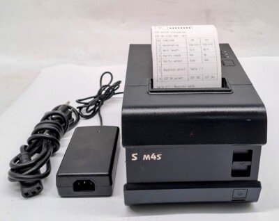 Sam4S Thermal POS Printer ELLIX 20S With AC Power Supply & ETHERNET CABLE TESTED