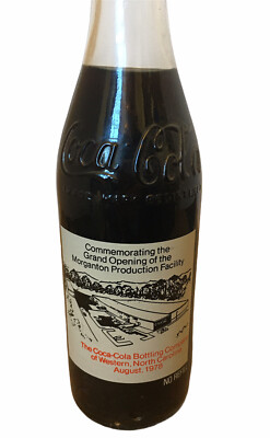 Coke Coca Cola Bottle Glass 10 oz 1978 Morganton, NC Coke