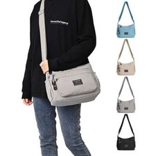 Womens Waterproof Messenger Cross Body Ladies Handbag Shoulder Bag Large Purse